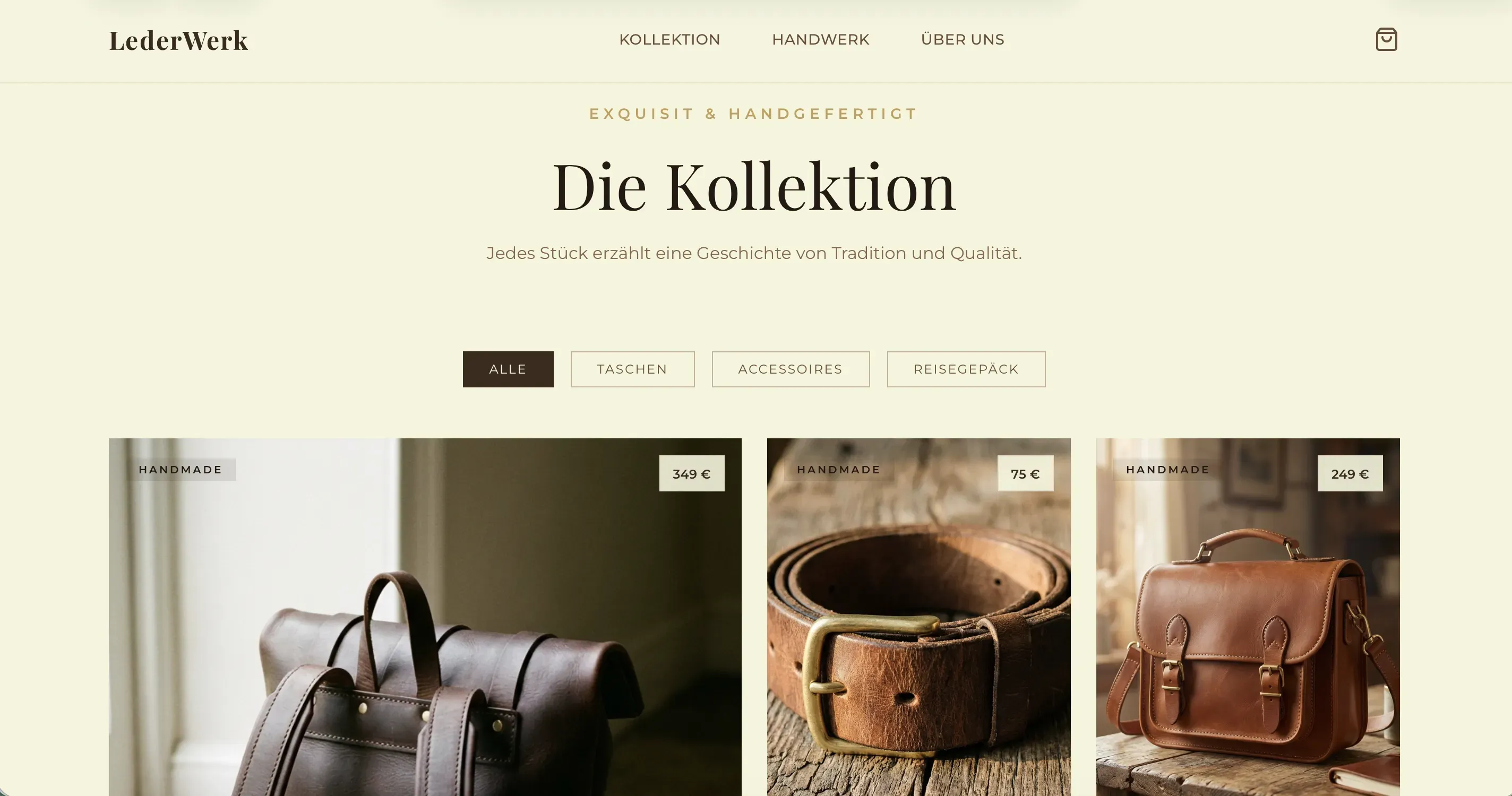 Bento Grid: Презентация новых коллекций